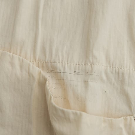 suolo(スオーロ)　　　GRIZZLY Herringborn　　White