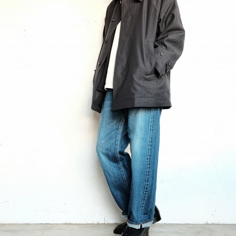STILL BY HAND(スティルバイハンド)　　　  Stand Fall Collar Half Coat　　CO01251