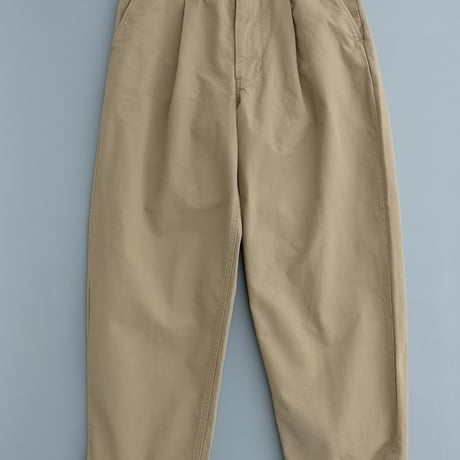 STILL BY HAND(スティルバイハンド)　　　  Selvedge 1 pleat pants     PT02261