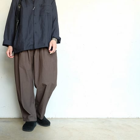 STILL BY HAND(スティルバイハンド)　　　  Typewriter Wide Pants　　PT09262
