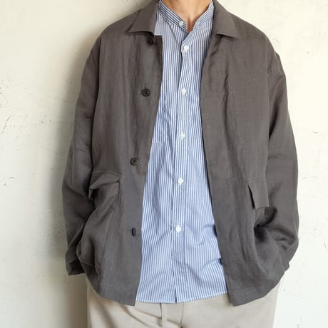 STILL BY HAND(スティルバイハンド)　　　  Linen Coverall Jacket　　BL01262