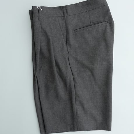 STILL BY HAND(スティルバイハンド)　　Wool Short Pants ‐super120’s‐　　PT10262　　　Charcoal