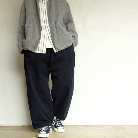 quitan(キタン)　　　　 BUTTONLESS  WEIRED JACKET