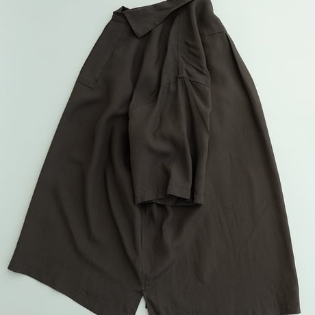 STILL BY HAND(スティルバイハンド)　　 Skipper Shirt　SH07262　　　Charcoal