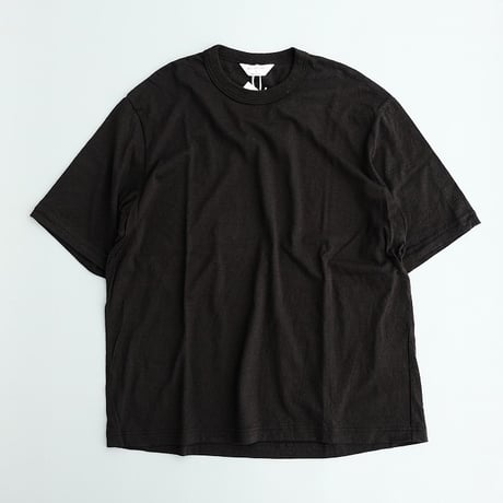 STILL BY HAND(スティルバイハンド)　　　  Cotton Silk Nep　T-Shirt　　CS07252　　　InkBlack