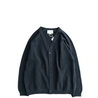 STILL BY HAND(スティルバイハンド)　　　  Crispy Cardigan  KN03251　　　　Dusty Blue