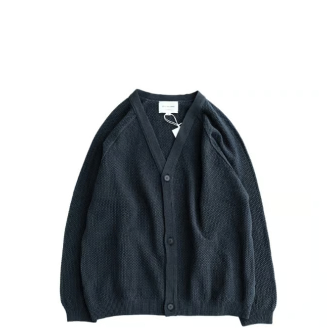 新品 STILL BY HAND Ramie Pique Cardigan STILL BY HAND（スティルバイハンド）ラミーピケカーディガン