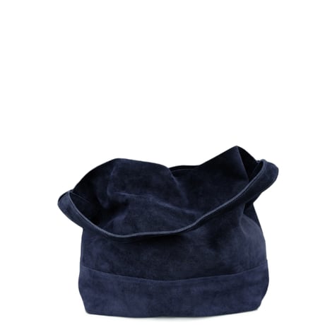 SUNSHINE+CLOUD(サンシャインプラスクラウド)　　  Suede Shoulder Bag　　Navy