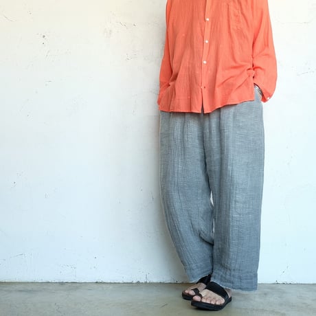 quitan(キタン)  　Kaftan Shirt　　Tomato