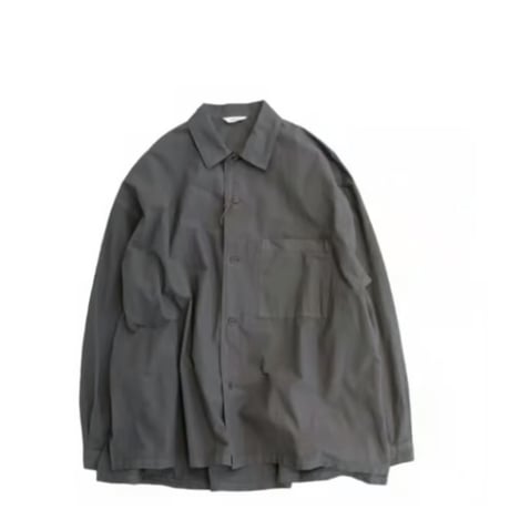 Kontor(コントール)　　  Garment-dye Relax Shirt　　　Charcoal