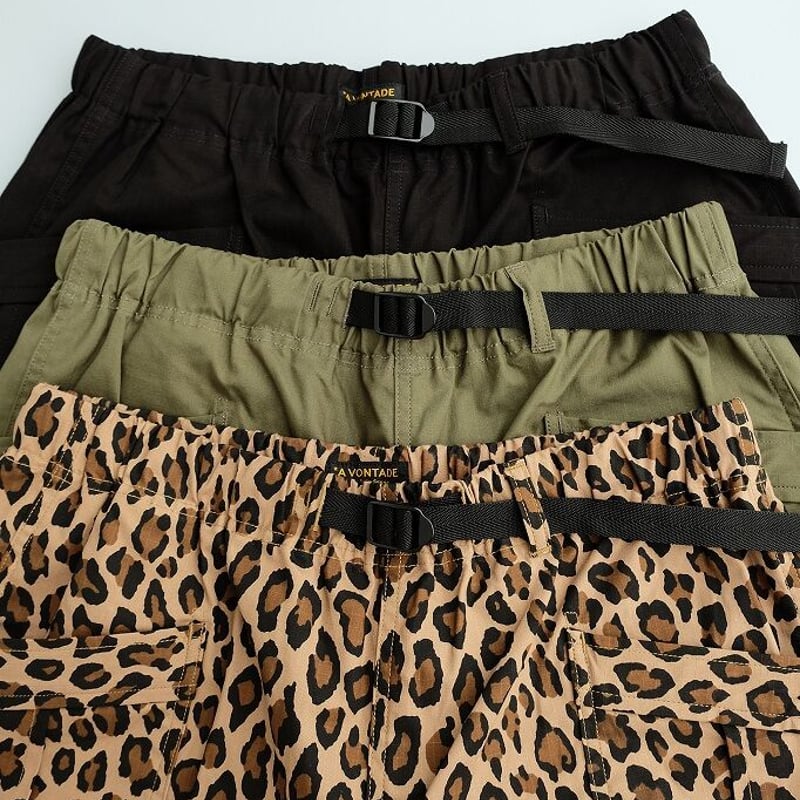 A VONTADE(アボンタージ) Fatigue Shorts Leopard
