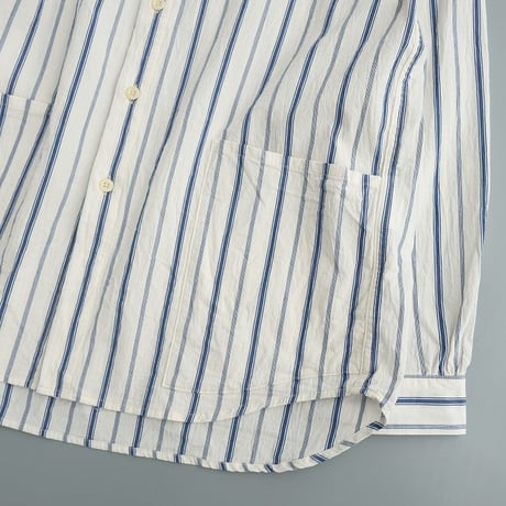 *A VONTADE(アボンタージ)　　　 Gardener Apron Shirts  LS　　　　Natural Multi Stripe