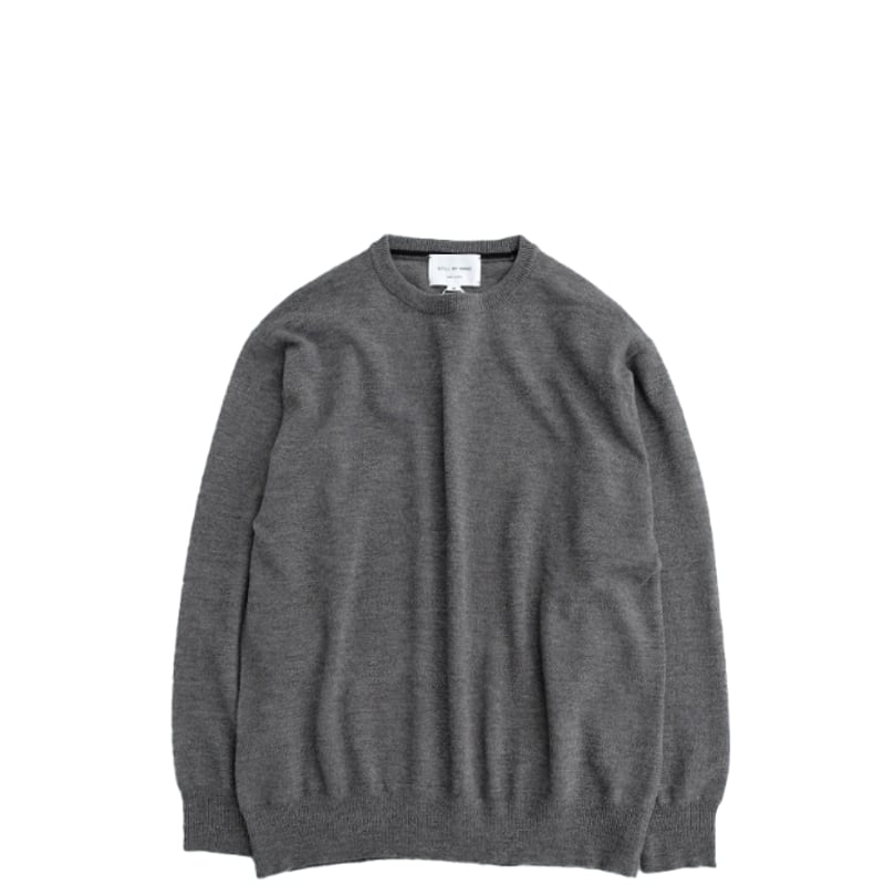 STILL BY HAND(スティルバイハンド) Silk mixed pullove