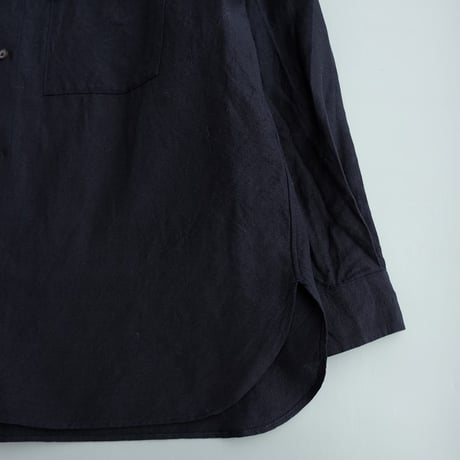STILL BY HAND(スティルバイハンド)　　　  Wool Linen Regular Collar Shirt　　SH03254