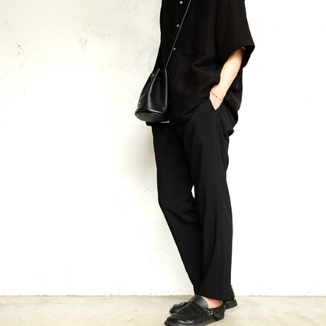 LAMOND(ラモンド)　　　 SHARI PANTS　　　　Black