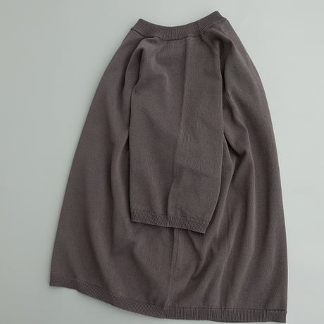 STILL BY HAND(スティルバイハンド)　　  Half Sleeve Summer Knit　　NO02262　　　　BlueGray