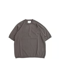 STILL BY HAND(スティルバイハンド)　　  Half Sleeve Summer Knit　　NO02262　　　　BlueGray