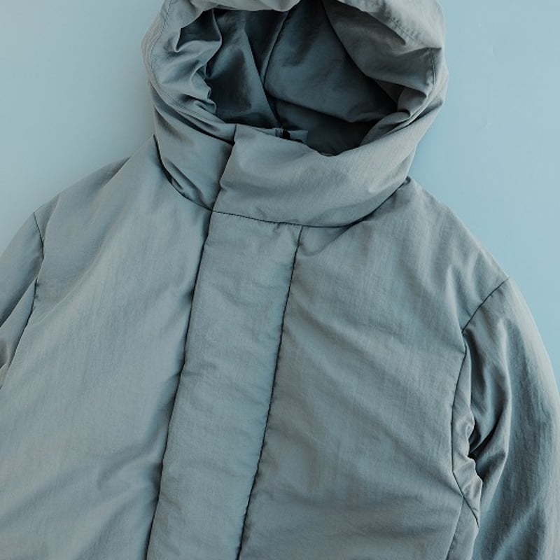 LAMOND ラモンド　イングランドラムウールオーバーコート　極美品 LAMOND ラモンド / LIGHT SHELL STAND DOWN COAT ライトシェル
