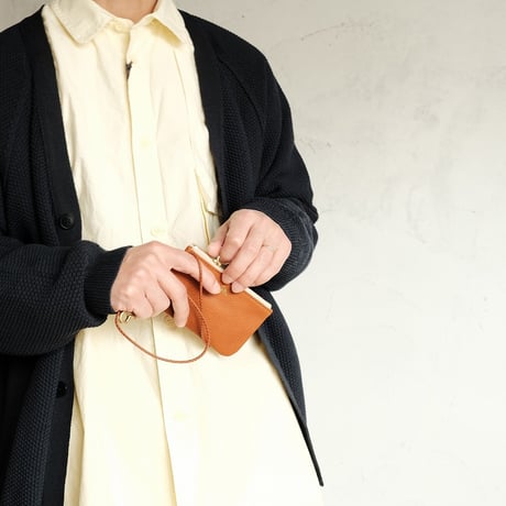 jacou(ジャコウ)　　  Key Pouch　　　Brown