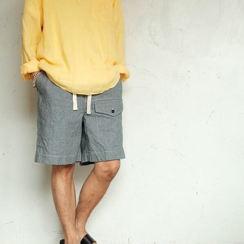 SUNSHINE＋CLOUD LINEN SHIRT CANCLINI SUNSHINE＋CLOUD(サンシャインプラスクラウド) Linen Shirt‐Sli