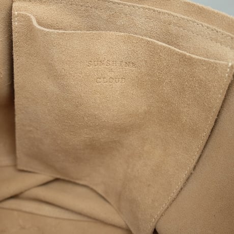 SUNSHINE+CLOUD(サンシャインプラスクラウド)　　  Suede Shoulder Bag　　Beige