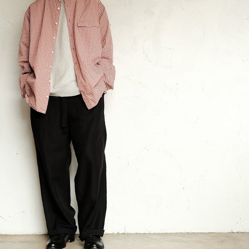 Masnou design(マスノウデザイン) 202 Band Collar Shir