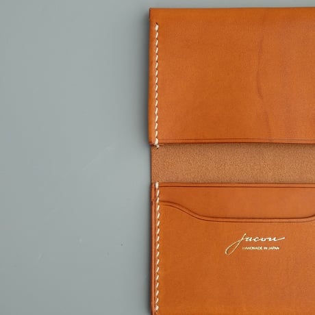 Jacou(ジャコウ)　JC101 　business card case　　　Brown