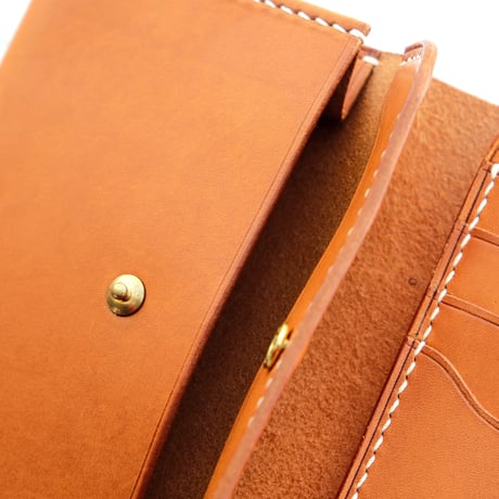 jacou(ジャコウ)　　  JW005  　　New standard wallet　　　　Brown