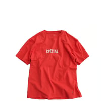 GROWN IN THE SUN(グローンインザサン)　　 S/S Tee　　　SPECIAL‐THANKS　　Red