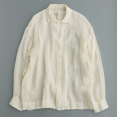 quitan(キタン)　　  OPEN COLLAR SHIRT