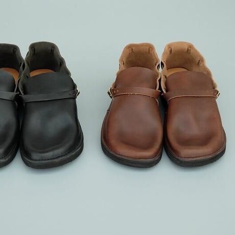 aurora shoes(オーロラシューズ)　　　　middle english　　　BROWN