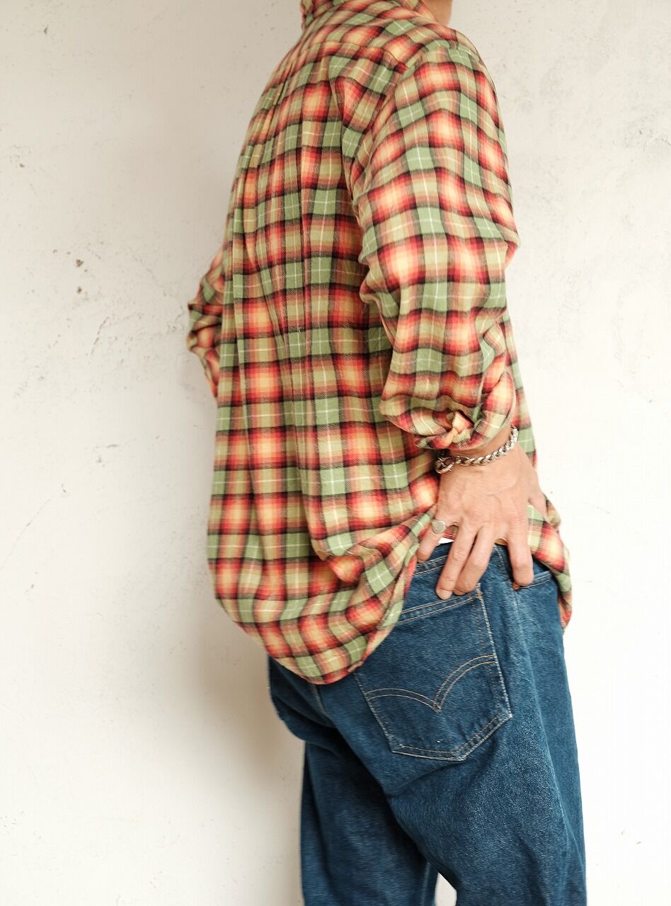 SUNSHINE+CLOUD サンシャインクラウド チェック　プルオーバー超美品 SUNSHINE＋CLOUD(サンシャインプラスクラウド) New-west CANC