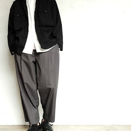 STILL BY HAND(スティルバイハンド )　　　 製品染め シャツジャケット　BL01241　　　　BlackNavy