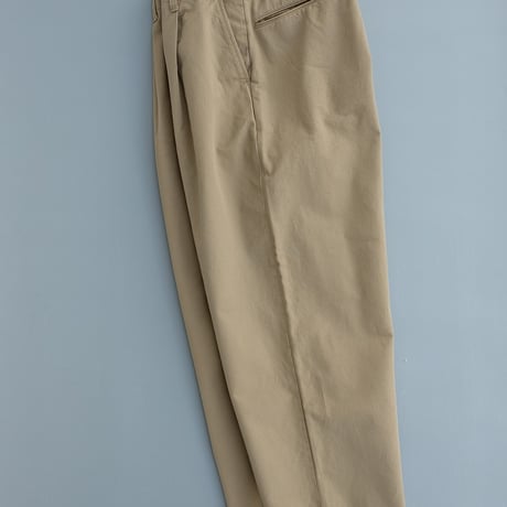 STILL BY HAND(スティルバイハンド)　　　  Selvedge 1 pleat pants     PT02261