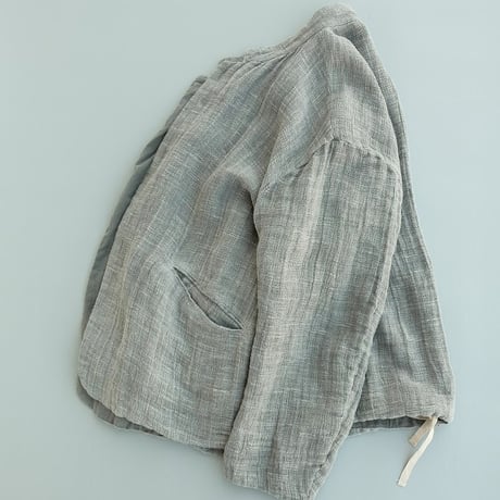 quitan(キタン)　　　　 BUTTONLESS  WEIRED JACKET