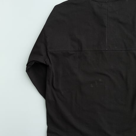 LAMOND(ラモンド)　　  O/C LOOSE FOOTBALL TEE　　　Black