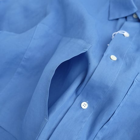 Garment-dye over shirt　　　SH05261　　　　SkyBlue