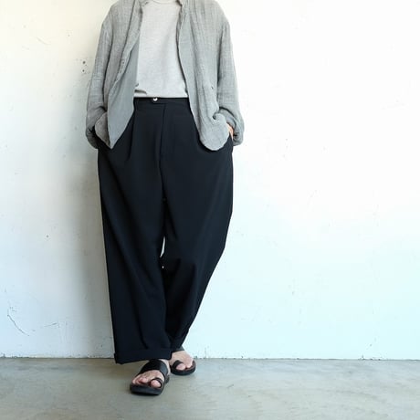 *A VONTADE(アボンタージ)　　Pique No Sleeve　　Gray Top