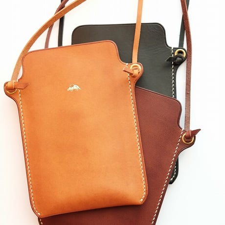 Jacou(ジャコウ)　JC105BR　　Smart Phone Shoulder Case　　Black