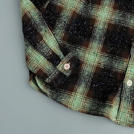 GROWN IN THE SUN(グローンインザサン)　 Malibu Shirt　　Green