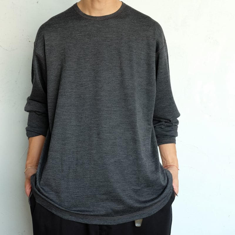 holk(ホーク) wool L/S tee | ART SCAPE WEB SHOP