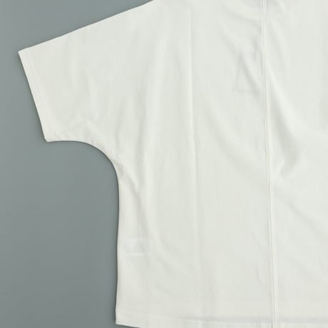 Kontor(コントール)　　   Relaxed-Fit  Extended-Sleeve  Tee　　Off White