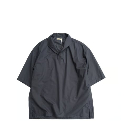 LAMOND(ラモンド)　　 LAWN SKIPPER SHIRTS　　Navy Black
