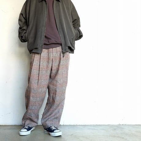STILL BY HAND(スティルバイハンド)　　　  Pigment print zip up blouson    BL05261