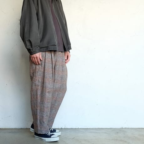STILL BY HAND(スティルバイハンド)　　　  Pigment print zip up blouson    BL05261