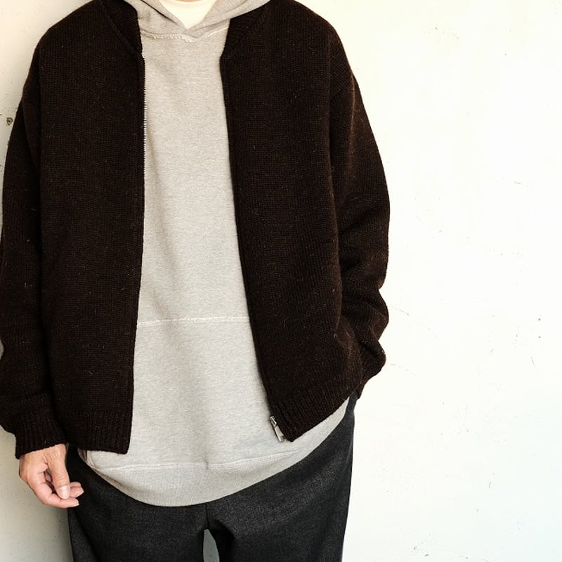 STILL BY HAND スティルバイハンド ジップフロント ニットブルゾン 楽天市場】【アウトレット！30%OFF】スティルバイハンド STILL BY HAND