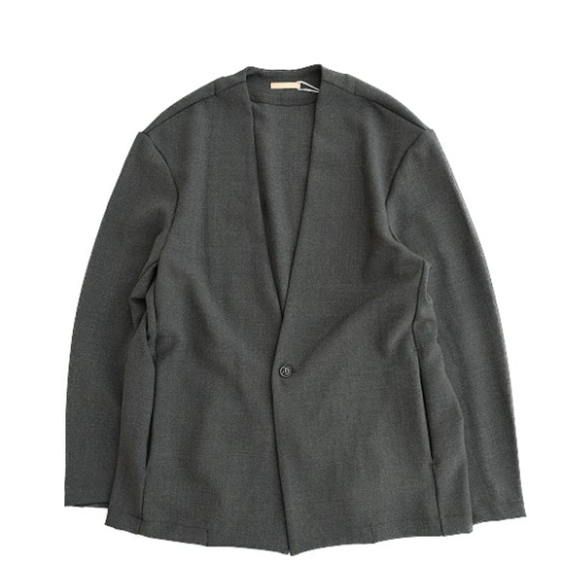 LAMOND ラモンド SET UP サイズ4 LAMOND(ラモンド) STRETCH OX LOUNGE JACKET CHARC