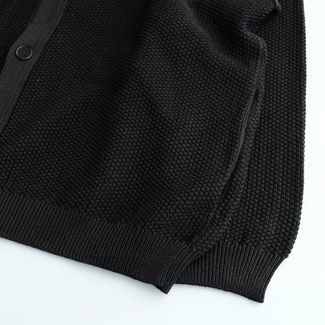 STILL BY HAND(スティルバイハンド)　　　  Crispy Cardigan  KN03251　　　　Black