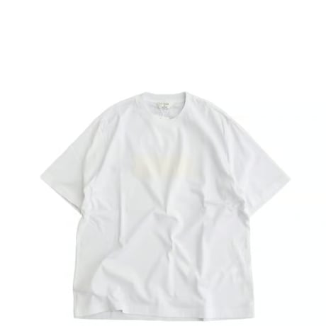 STILL BY HAND(スティルバイハンド)　  Print T‐Shirt　　　‐IDEA‐　　CS10262　　White×White