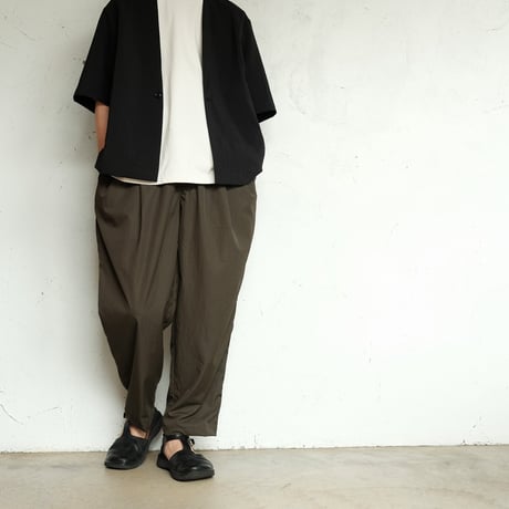STILL BY HAND(スティルバイハンド)　　  Saddle Sleeve　Tee　　CS08252　　　PaleGray